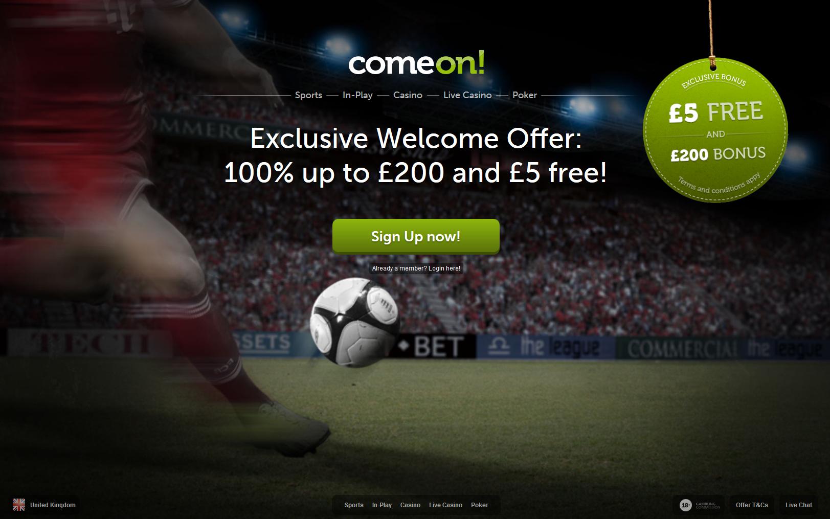 Soccer betting sites