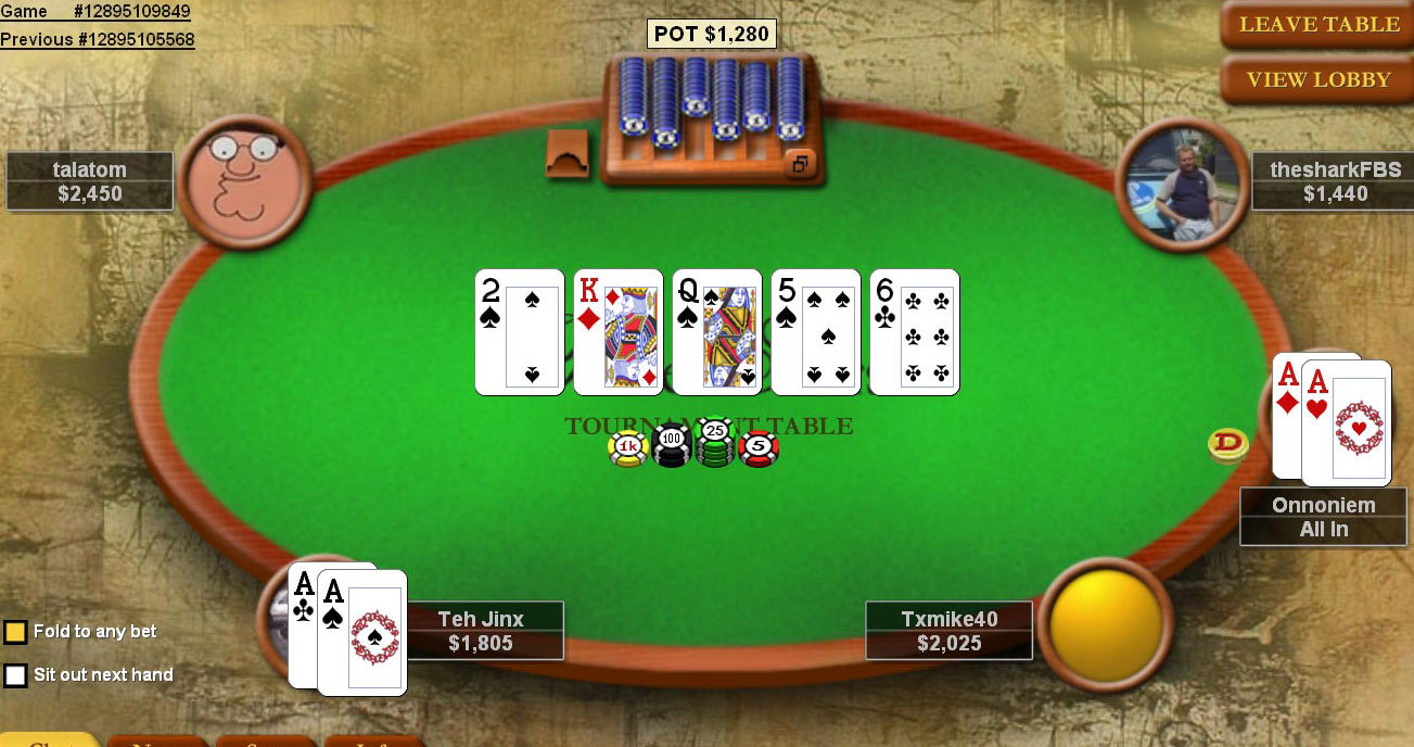 LiveChat poker 99